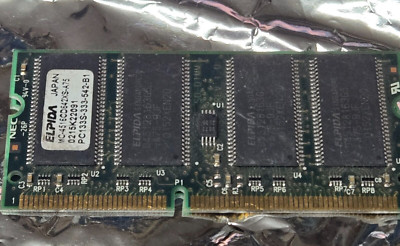 Elpida MC-4516CD642XS-A75 128MB SDR PC-133 Random Access Memory RAM