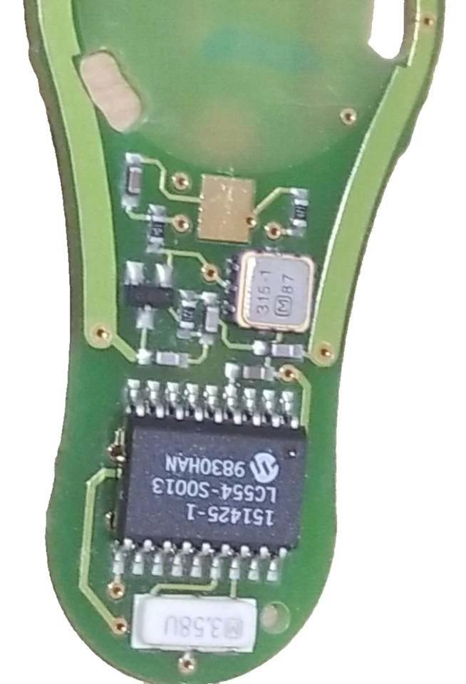 Jeep Grand Cherokee 2002 OEM LLAVE entrada remota coche llavero 56036859 GQ43VT9T Foto 3 de 4