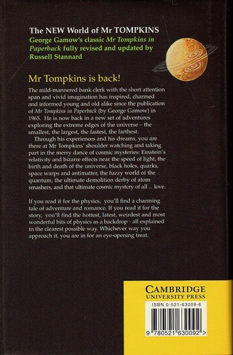 Mr Tompkins-George Gamow/R. Stannard/Quantum Physics/Relativity/New/HB/DJ/Ilustr - Picture 5 of 5