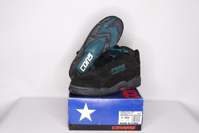 NOS Vintage 90s Converse Speed Pull Mid Leather Basketball Shoes