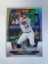 2023 Bowman - Chrome Mega Box Mojo Refractor #15 Ezequiel Tovar (RC) Rookie Card