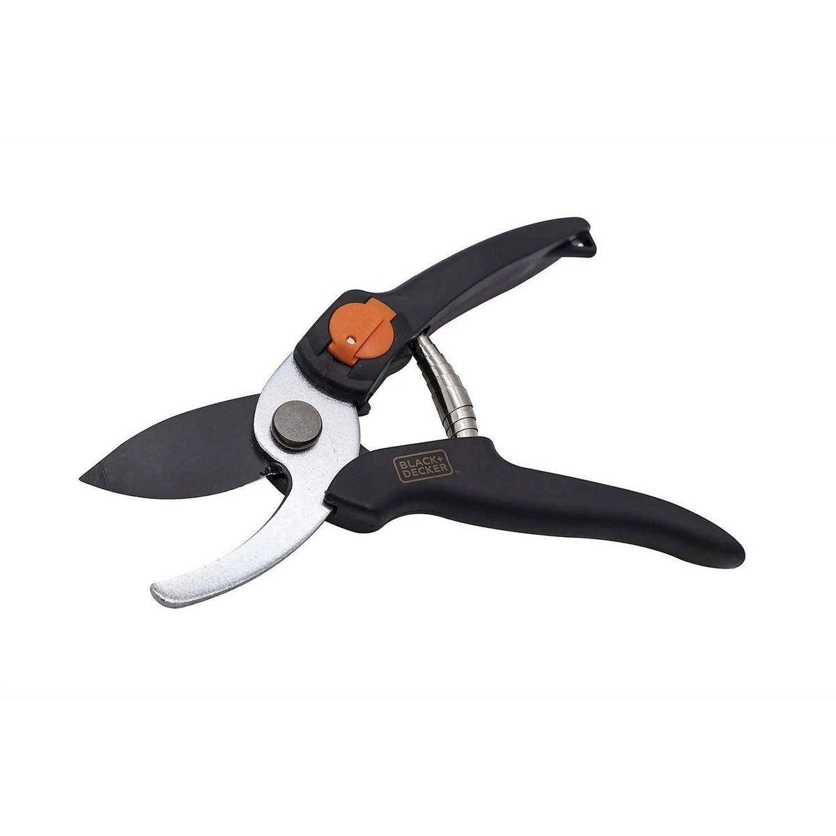 Black and Decker steel bypass secateurs 15mm cut