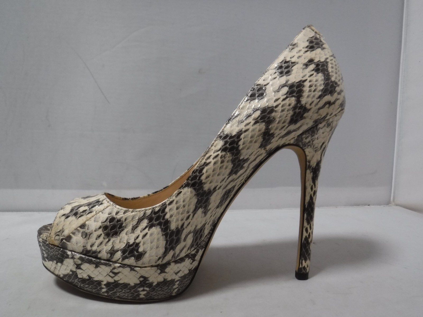 Vince Camuto Lorim Snake Print Python Platform Pu… - image 10