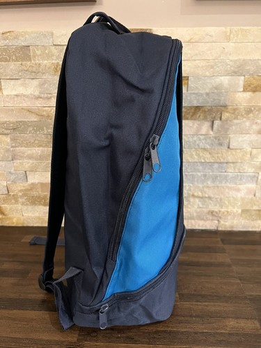 Umbro Blue School College Laptop Bag Travel Backpack Rucksack Zip Case Retro - Picture 5 of 8