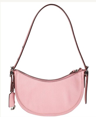 バッグ COACH Pink signature Soft Clip Hobo Bag COACH Pink signature Soft Clip Hobo Bag - メルカリ