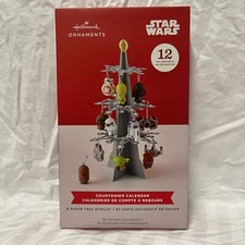 Hallmark STAR WARS 12 Day Christmas Tree Advent Countdown Calendar & Ornaments
