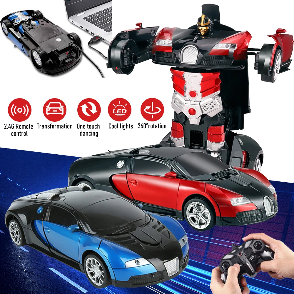 Transforming robot 2024 rc car