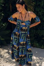 New João Incerti for Anthropologie Strappy Bandeau Dress Size Large MSRP: $168