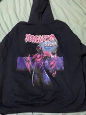 WHITE CUP SPIDER-MAN 2099 PULLOVER HOODIE SWEATER XL MCU COMIC FILM MOVIE