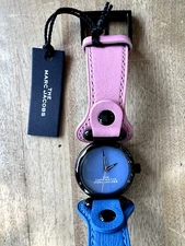 Marc Jacobs The Cuff Quartz Blue Dial Ladies Watch MJ0120179292