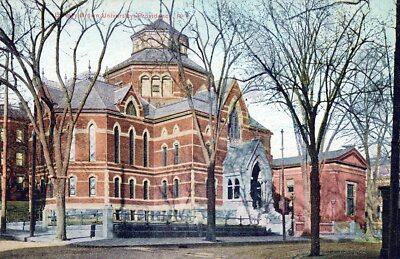 Library Brown University Providence Rhode Island Vintage Divided Back Post Card 