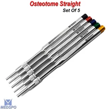 Implants Instruments Osteotomes Straight Concave Sinus Lift Dental Instruments