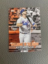 Pete Alonso Welcome To The Show 2022 Topps #WTTS-36 NY Mets Insert Baseball Card