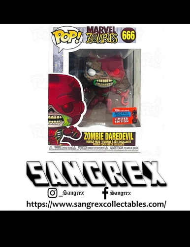 Funko POP! Marvel Zombies: Daredevil #666 - 2020 Fall Convention Limited Edition