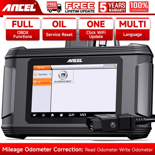 Car Odometer Correction Mileage Adjustment Cluster Calibration Tool Oil Reset - Afbeelding 1 van 16