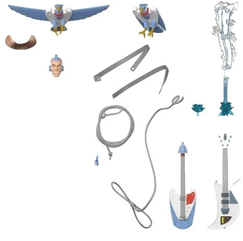 Figuras de Acción de Vinilo Halcón y accesorios