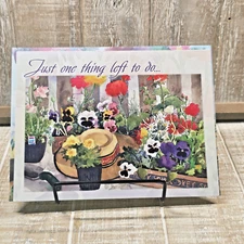 Leanin Tree Retirement Greeting Card Floral Gardening Colorful Congratulations