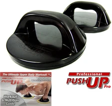 Jack Zatorski's Push Up Pro Rotating Grips Build Chest Ab Muscle Strength Faster