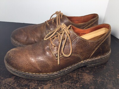 BORN Brown Oxfords Leather Shoes Men display picture 2