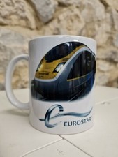 Eurostar class 437 train railway advertising mug cup Euro Star Tunnel rail