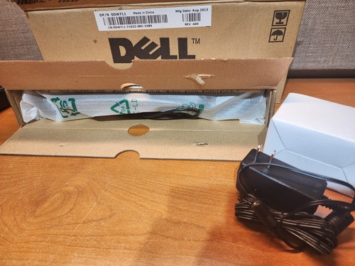 NEW IN BOX DELL AX510PA 0DW711 Stereo Speaker Multimedia SoundBar W/ AC Adapter - Picture 5 of 10