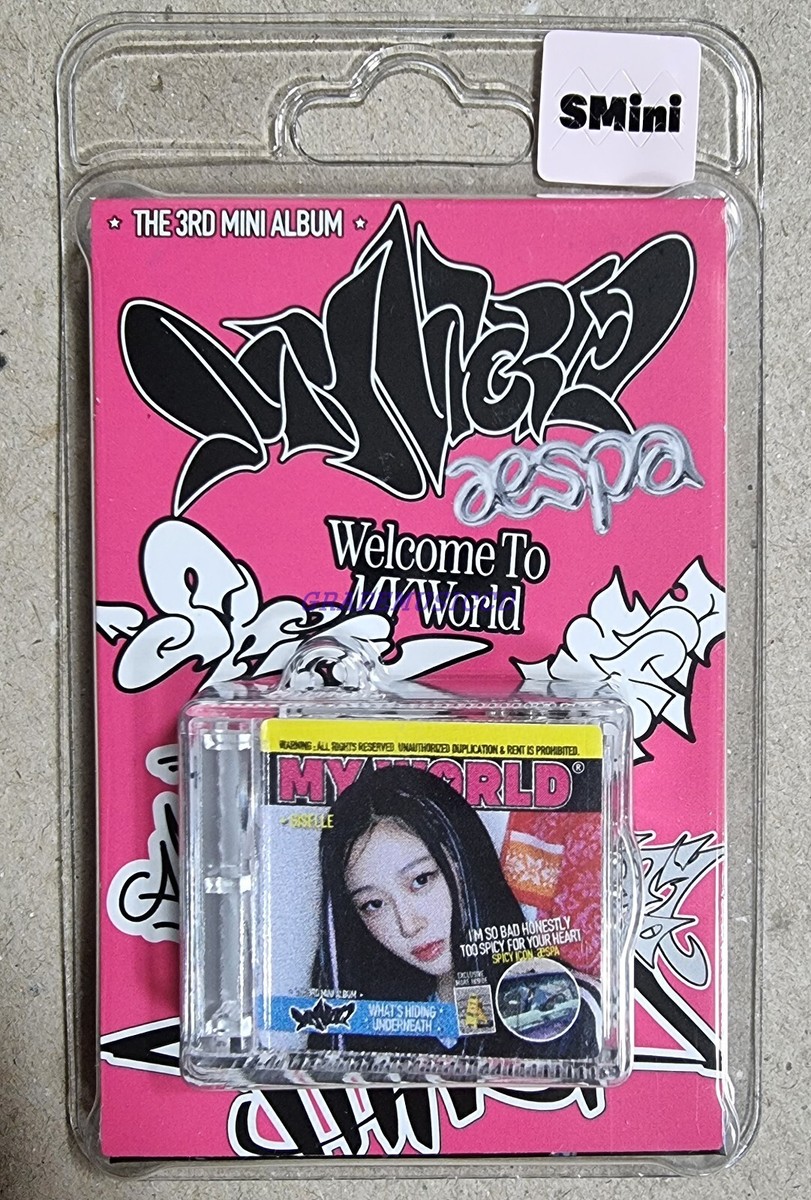 aespa The 3rd mini Album MY WORLD SMini Ver. SMART ALBUM +