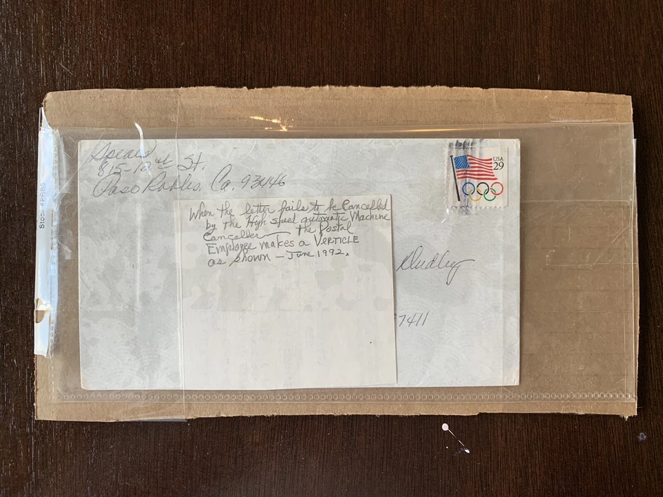 UNIQUE U.S. COVER WITH EMPLOYEE VERTICAL CANCEL DUE TO MACHINE ERROR - Image 4 of 4