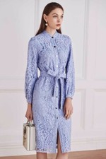 Custom Made to order Lace Party Church Dinner Office Work Dress plus 1x-10x Y451