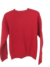 Hanes Premium Pullover Sweatshirt Crew Neck Long Sleeve Garnet Size Small 16986