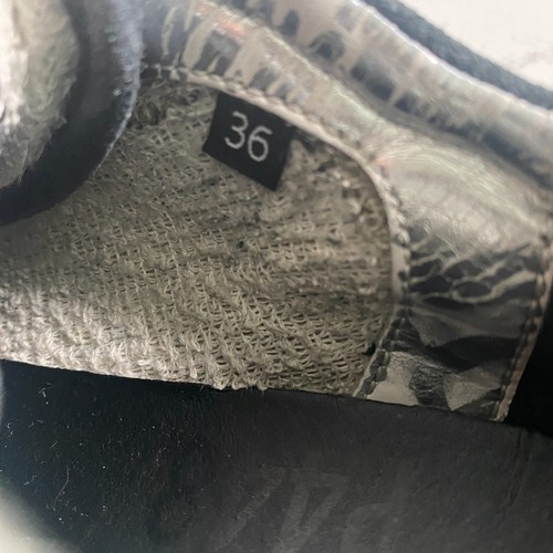 Sneakers donna P448 multicolore in pelle grossa taglia EU 36 designer lusso autunno - Foto 12 di 13