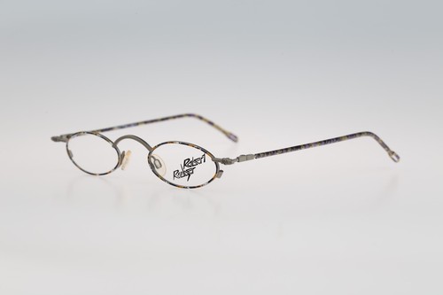 Robert Rudger 1320 152 77 Vintage 90s colorful & gray oval eyeglasses frames NOS - Picture 6 of 10