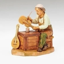 Fontanini 5" Scale Zimri Instrument Maker Nativity Figurine 54094 NEW