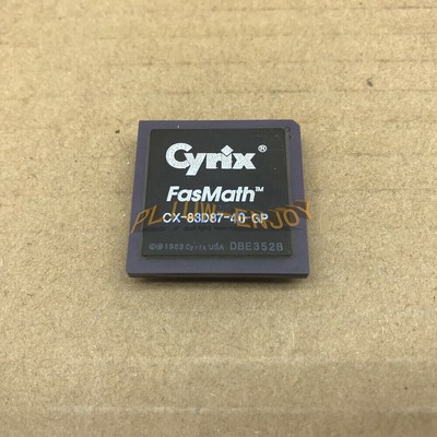 NEW 1PCS Cyrix CX-83D87-40-GP FASMATH FPU for 386DX CPU 40MHz CPGA68 #D2