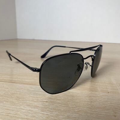 Ray-Ban RB3648 002/58 Sunglasses Black FRAMES ONLY 54-21-145 Made in Italy 