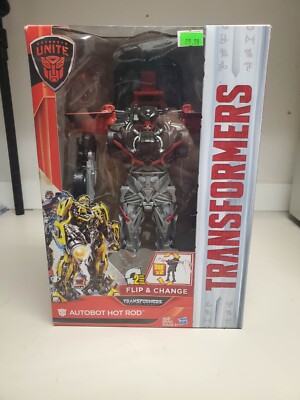 Transformers The Last Knight TLK Deluxe Class Autobot Hot Rod Walmart Exclusive