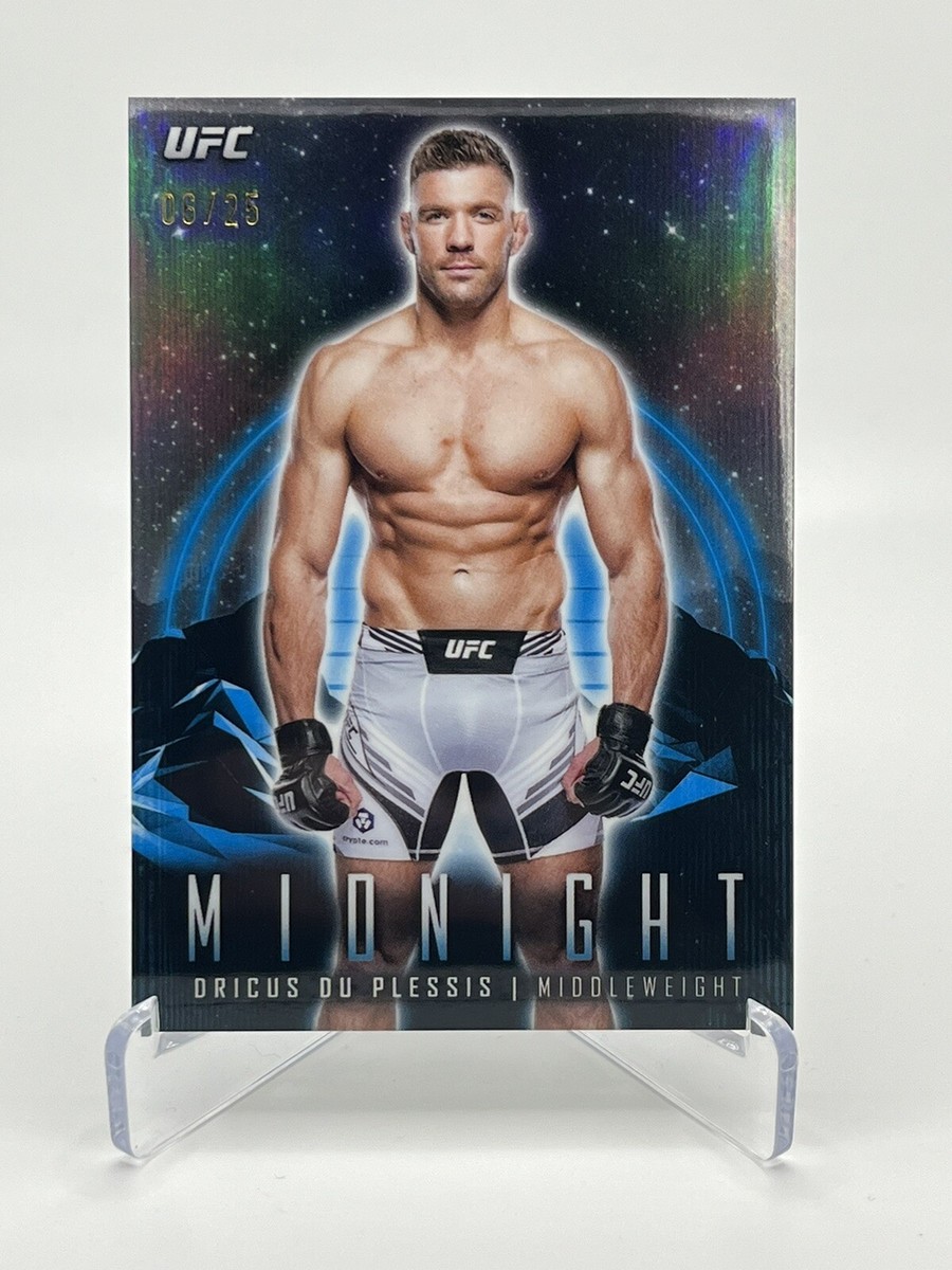 2024 Topps Midnight UFC Dricus Du Plessis #12 SP #06/25 🔥 | eBay