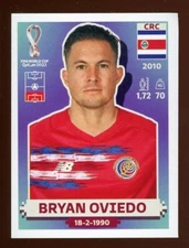 2022 Fifa World Cup Panini Sticker Qatar BRYAN OVIEDO Costa Rica CRC9