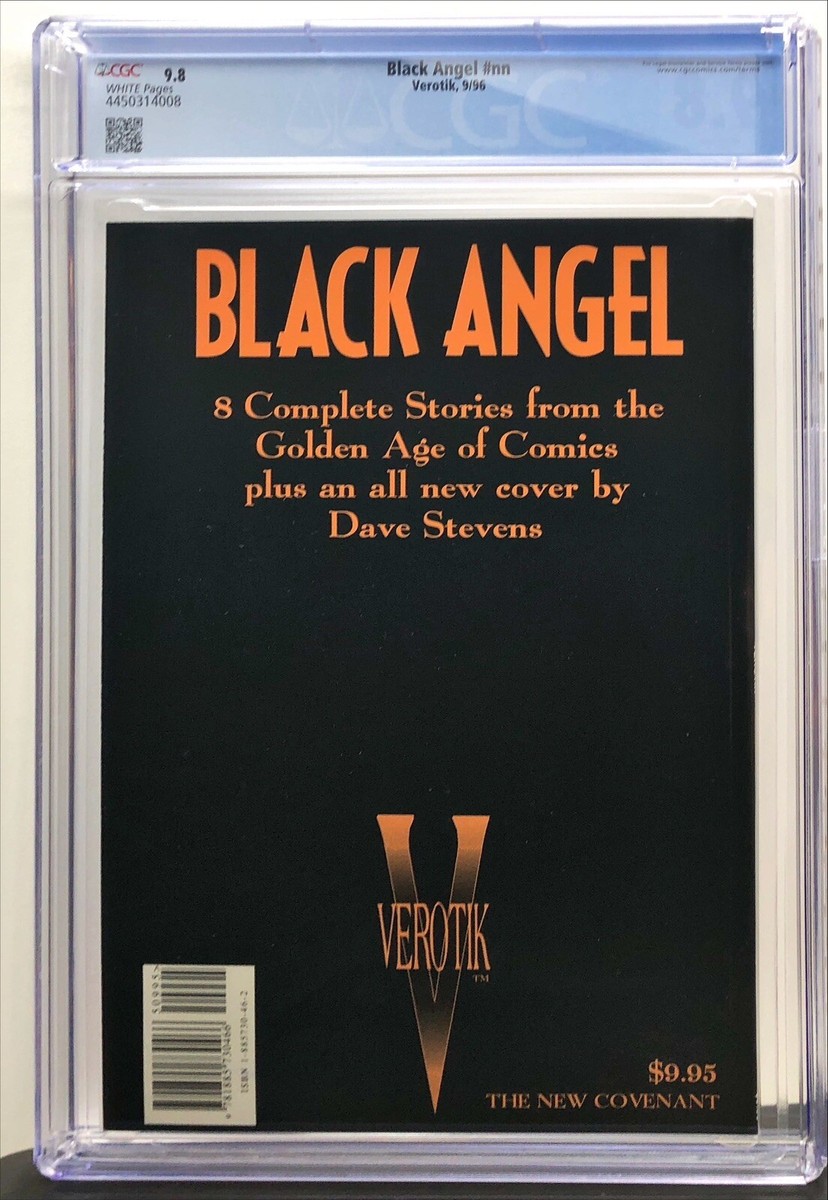 Black Angel #nn CGC Graded 9.8 White Pages Dave Stevens Verotik