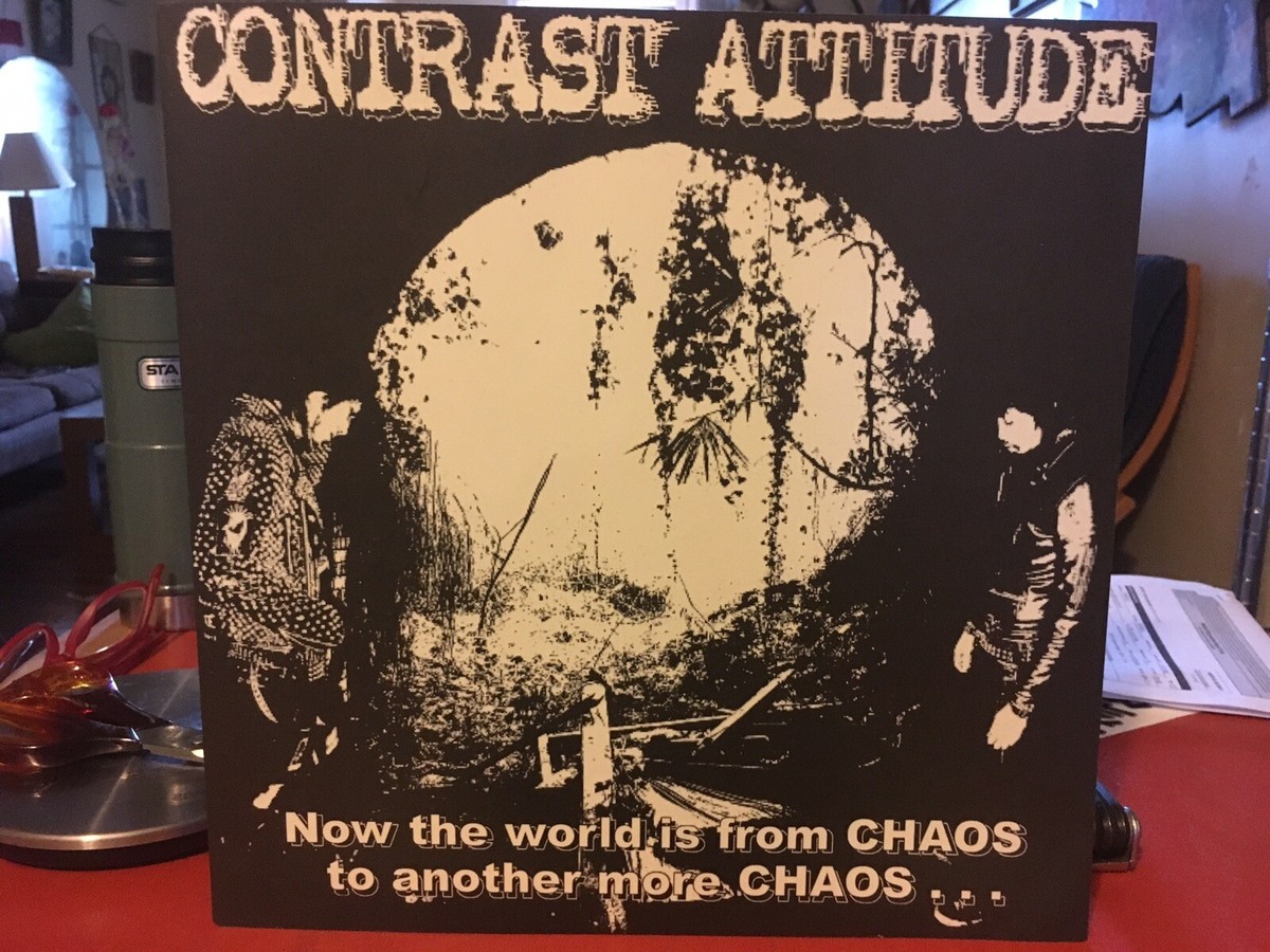 Contrast Attitude Acrostix Split LP japan Discharge Amebix CRUST