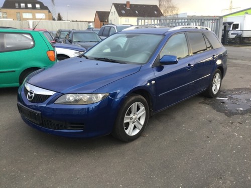 MAZDA 6 GG GY BLAU 25B TEILE KOTFLÜGEL HECKKLAPPE MOTORHAUBE TÜR SPIEGEL ALU AGR