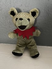 Grateful Dead ESAU Bean Bear Plush 7" Stuffed Animal Liquid Blue Tags 4/20/84