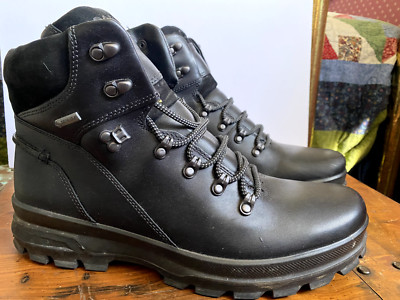 ECCO - RUGGED TRACK GTX BLACK BOOT, US 12-12.5 Black
