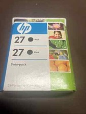 Genuine HP 27 C9322FN Black Ink Cartridge Expired 06/2009 Sealed in a box
