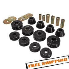 Energy 3.4108G Black Body Mount Bushing Kit for 1967-1972 Chevy C10/GMC C1500