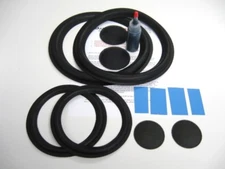 Boston Acoustics T930 Refoam Kit - Speaker Foam Repair w/ Dust Caps!