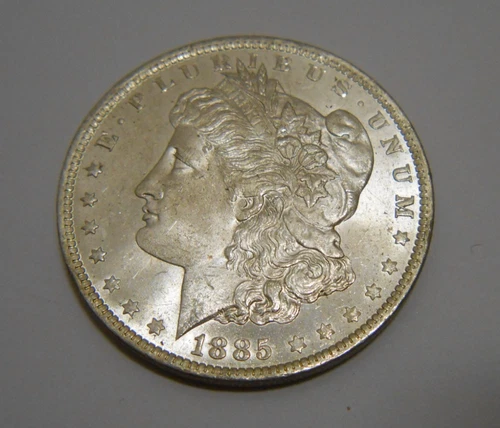1885 O Morgan Dollar BU Choice Uncirculated Mint State 90% Silver $1 US Coin