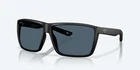 Costa Del Mar Sunglasses Rincon II Matte Black Frame / Gray 580P POLARIZED Lens