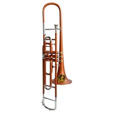 Bb Valve Trombone Brass Instrument  Brass Instrument with Mouthpiece  Hardcase