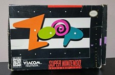 Zoop (Super Nintendo) SNES Authentic Box CIB 