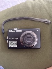 Nikon Coolpix S3000 12MP Digital Camera Black Lens Error FOR PARTS